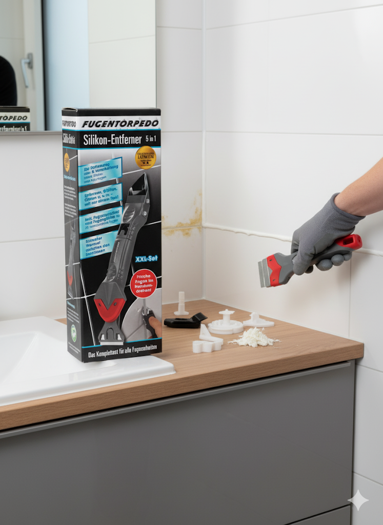 Fugentorpedo Silikon Entferner 5 in 1